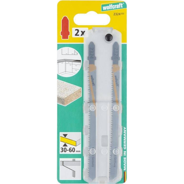 Wolfcraft 2324000 Kirakós pengék HCS 130 mm T-tengely 1 db
