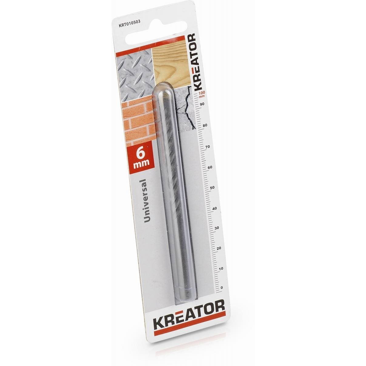 Kreator KRT010503 Universal drill 6x100 mm (KRT010503)