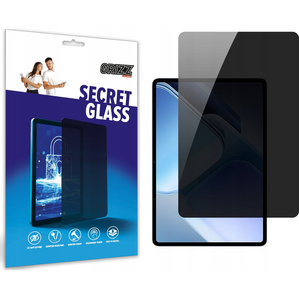  GrizzGlass Szkło prywatyzujące GrizzGlass SecretGlass do Vivo IQOO Pad 2 Pro