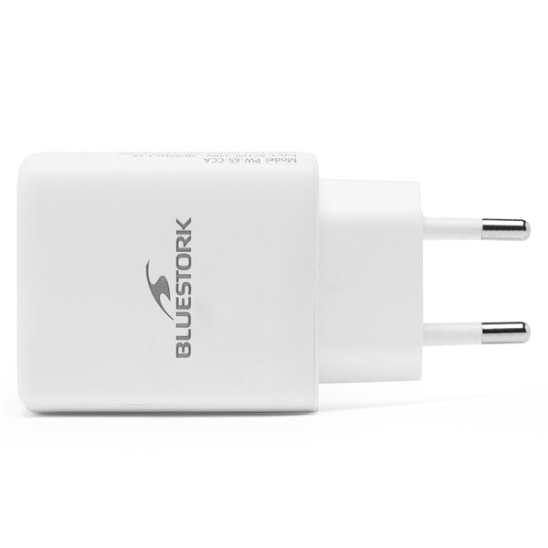 BLUESTORK PW-65-CCA/0C Hálózati töltő 65W fehér