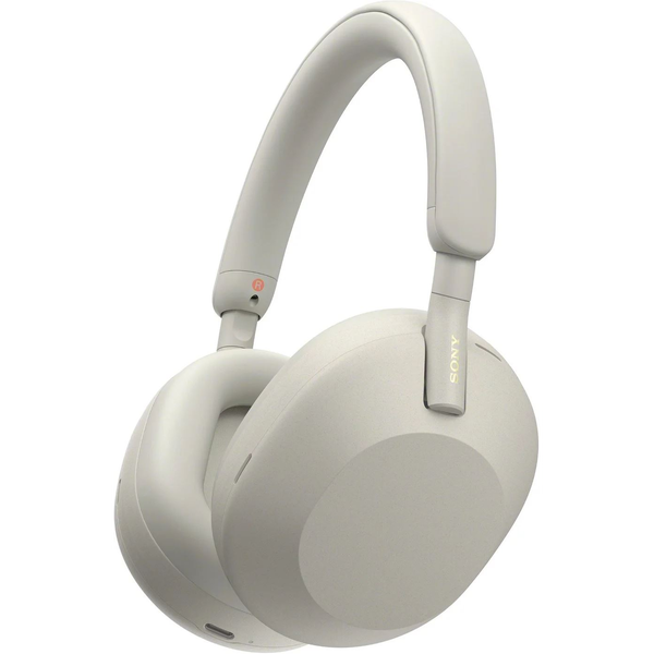 Sony WH-1000XM5 Bluetooth mikrofonos aktív zajszűrős fejhallgató ezüst (WH1000XM5S.CE7)