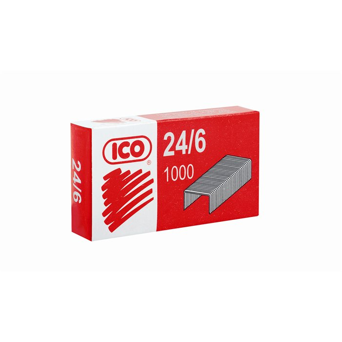 ICO 24/6 Tűzőkapocs (1000 db) (7330024003)