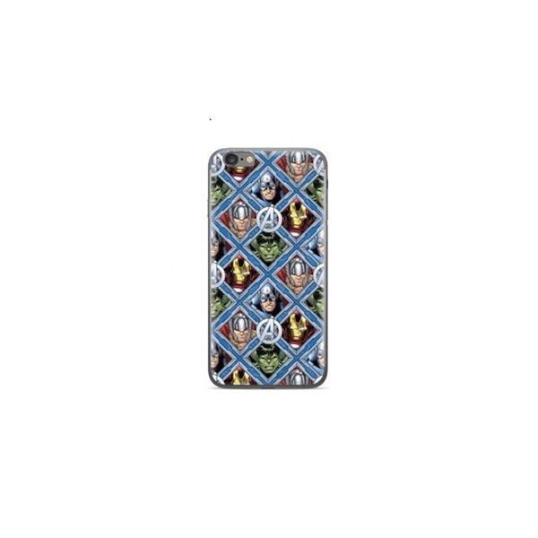 WB Marvel Huawei Y5 2018 Szilikon Hátlapvédő Tok - Captain America (rajzolt) (34157)