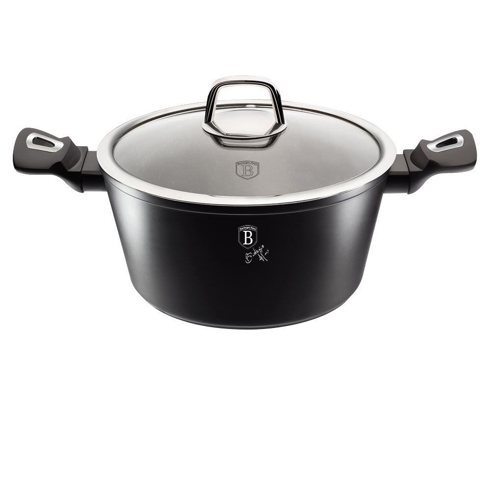 Berlinger Haus Black Sliver Collection lábas 24cm (BH/1852) (BH/1852)