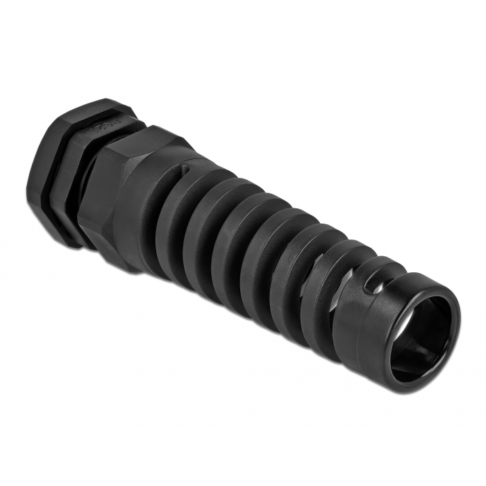 Delock Kábel tömszelence PG21 feszültség mentesítős fekete (60349) (60349)