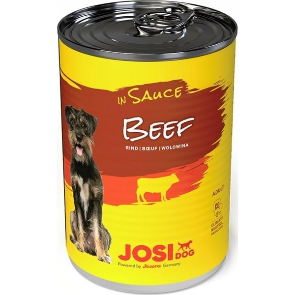JosiDog Wołowina w sosie - mokra karma dla psa - 415 g