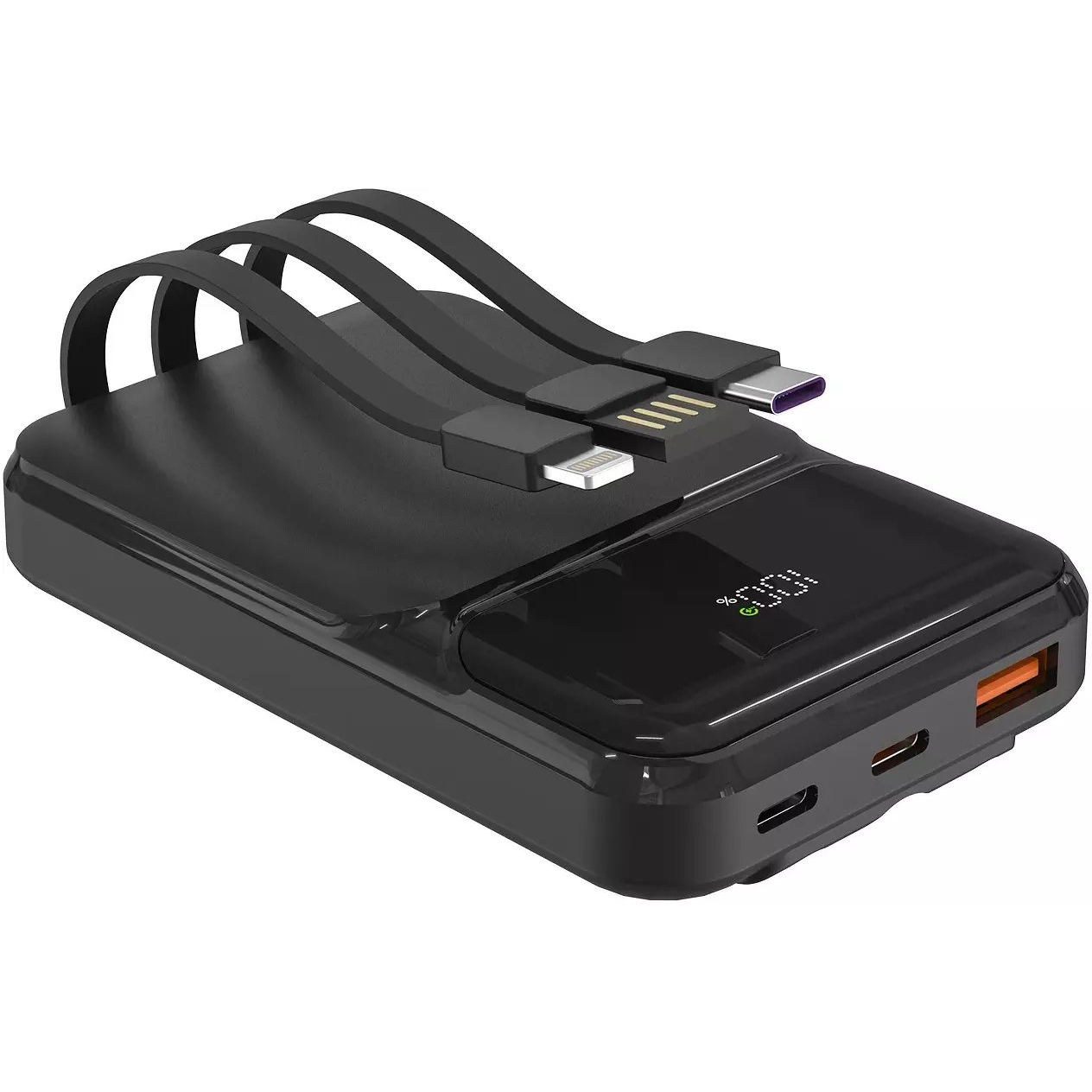 S-Link P104 10000 mAh Fekete Power Bank (P104-BLACK)
