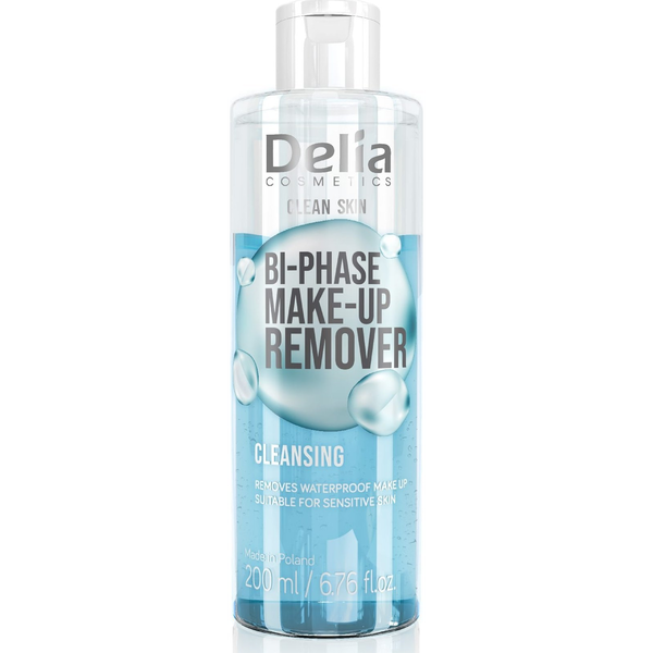 Delia Clean Skin Dwufazowy płyn do demakijażu 200ml