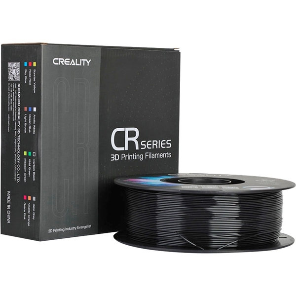CR-PETG Filament Black, 3D-Kartusche (schwarz, 1 kg, 1,75 mm, auf Rolle)