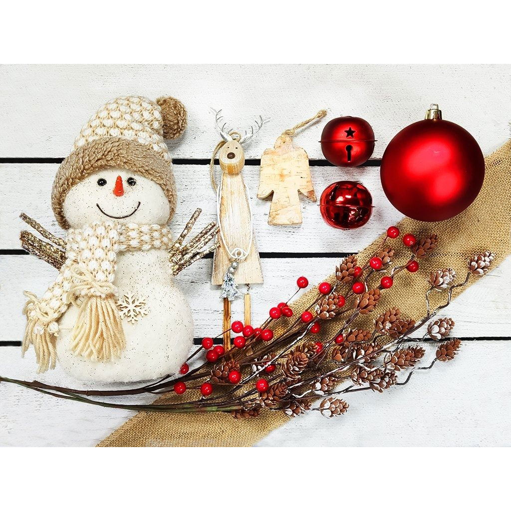 LAALU karácsonyi díszek - Az erdő titkai készlet, 120 - 210 cm fákhoz (LAU-2307-OZ)