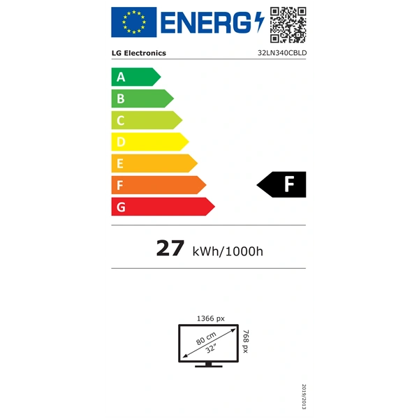 LG 32" 32LN340CBLD.AEU HD LED TV
