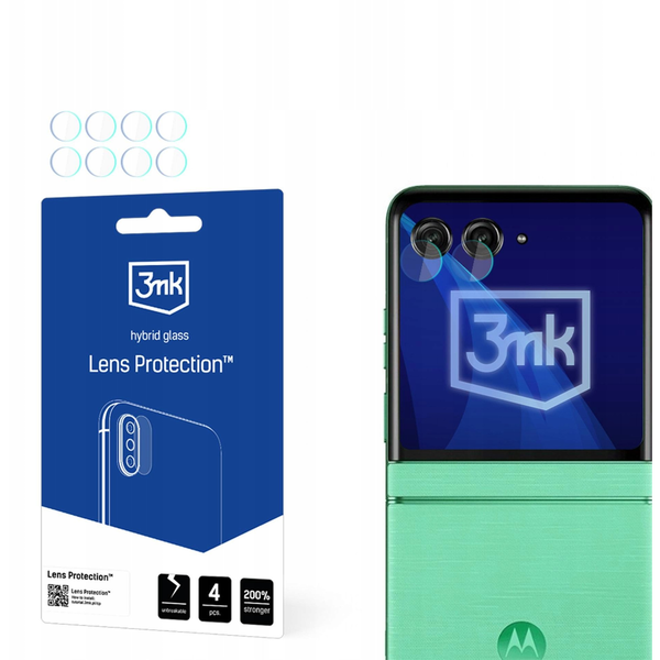 Hybridné sklo 3MK pre Motorola Razr 40/Razr 4 ks