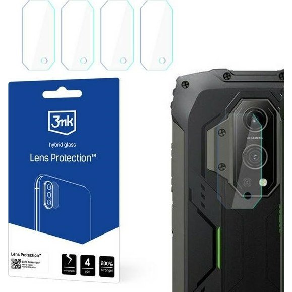 Hybridní Sklo 3MK pro Blackview BV9300, 4 ks
