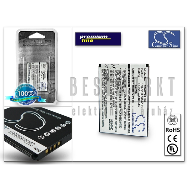 Alcatel OT-891 akkumulátor Li-ion 900 mAh - PRÉMIUM