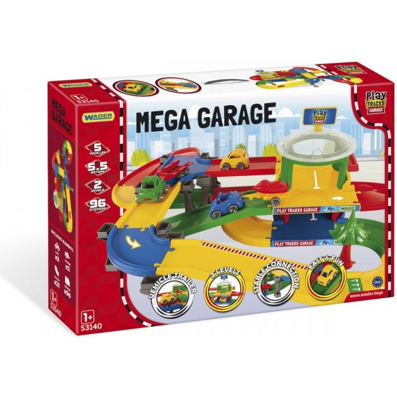 Wader Mega garázs pályával (53140)