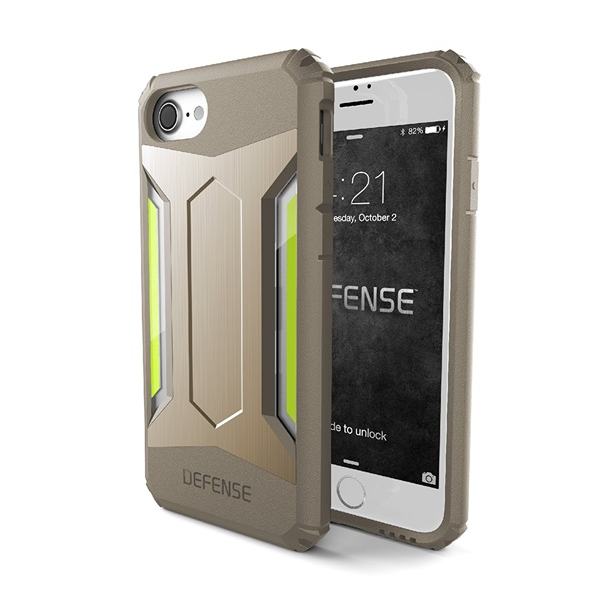 X-Doria Defense Gear Apple iPhone 7 hátlap tok 4.7" - Arany (449434)