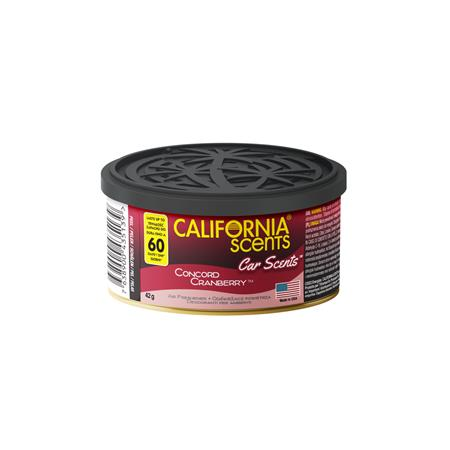 California Scents Autóillatosító konzerv, 42 g,  "Concord Cranberry" (AICS014)