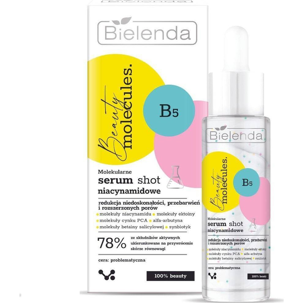  Bielenda Beauty Molecules molekularne niacynamidowe serum shot 30g