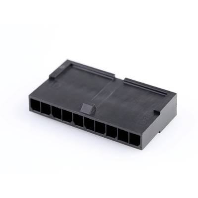 Molex Hüvelyház kábel Pólusok száma 10 436401001 1 db ömlesztett (436401001)