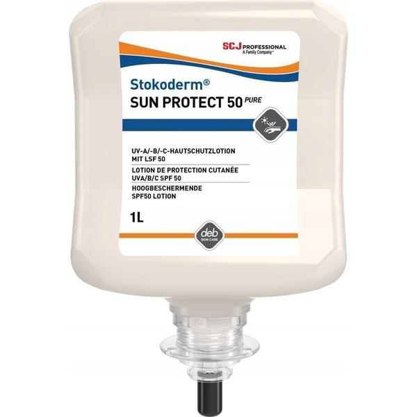 Ochrana pokožky před UV zářením Stokoderm Sun Protect 50 PURE 1000ml