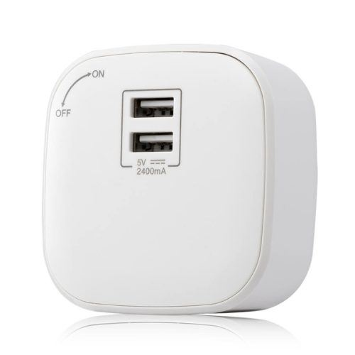 SMARTZILLA SmartTrack 2x USB-A aljzat fehér (2042116) (smart2042116)