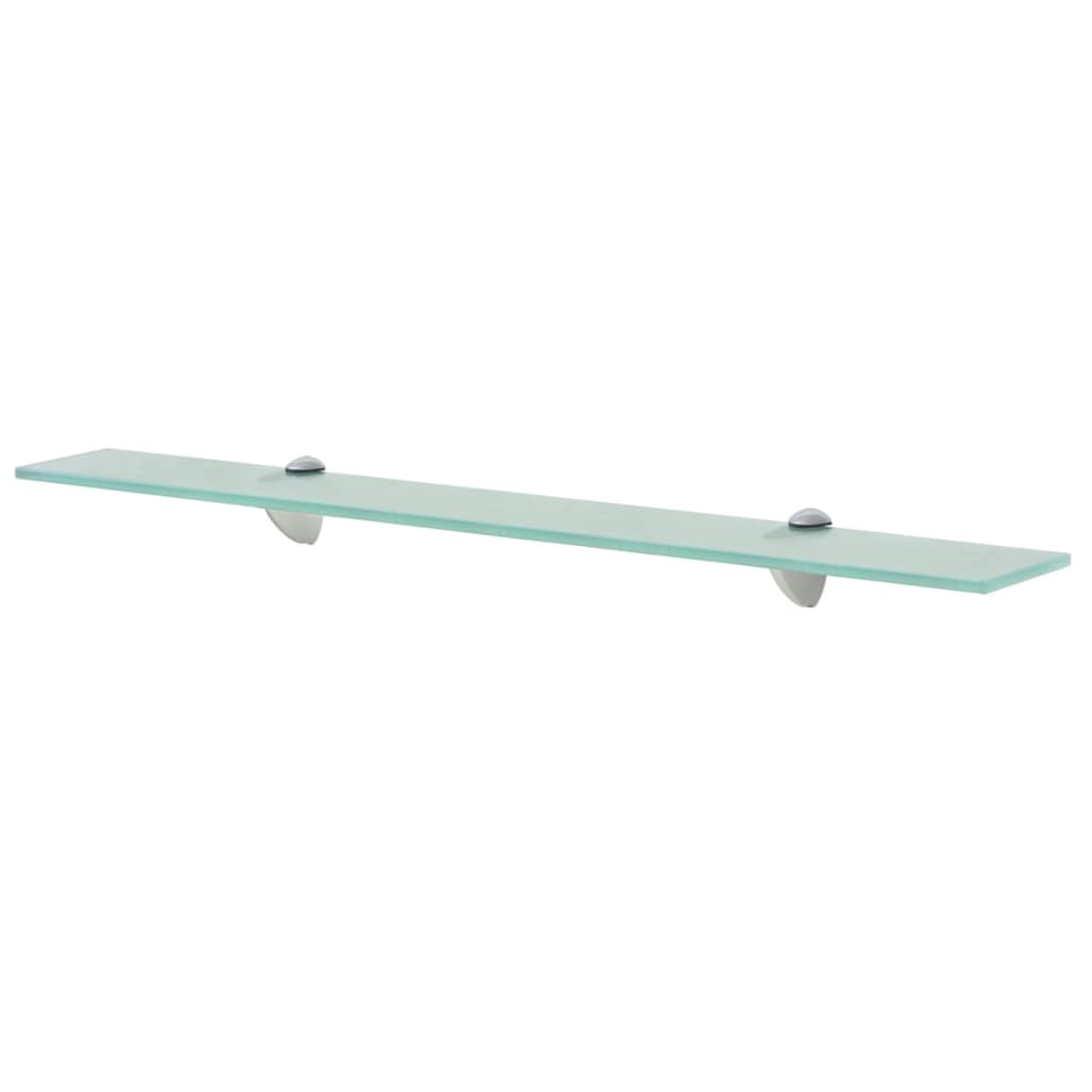 2 db lebegő üvegpolc 70 x 20 cm 8 mm (3051522)