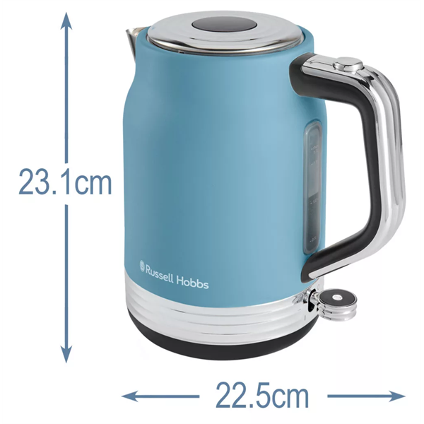 RUSSELL HOBBS Hanley 28641-70 elektromos vízforraló, kék, 1,7L (28641-70)