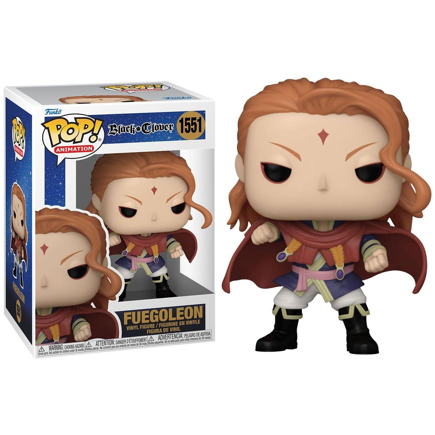 Funko Pop! Black Clover Fuegoleon 1551 (889698721165)