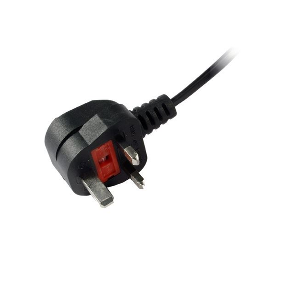 Cablu de alimentare, 1.8 m, Gembird, UK/IEC C14, Negru