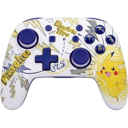 PowerA Nano Enhanced Wireless Nintendo Switch Pokémon - Pikachu School Days vezeték nélküli kontroller