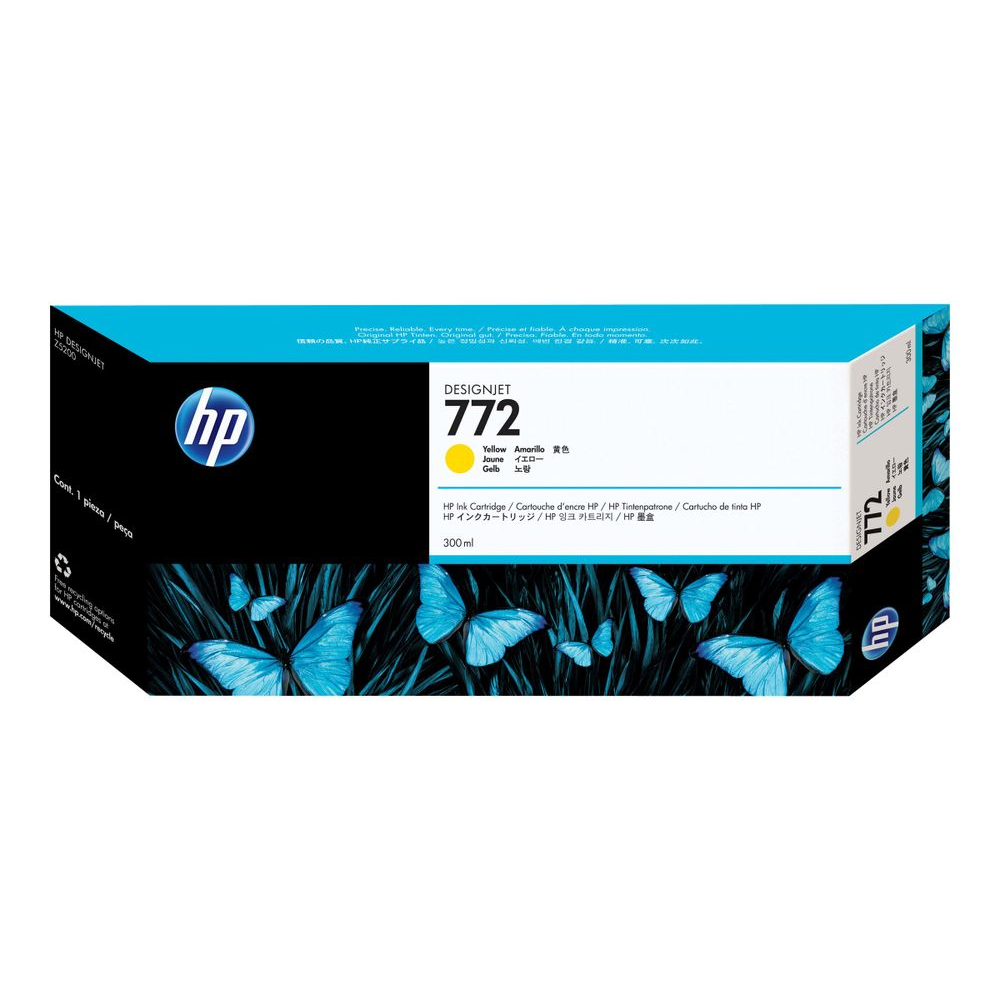 HP 772 - yellow - original - DesignJet - ink cartridge (CN630A)