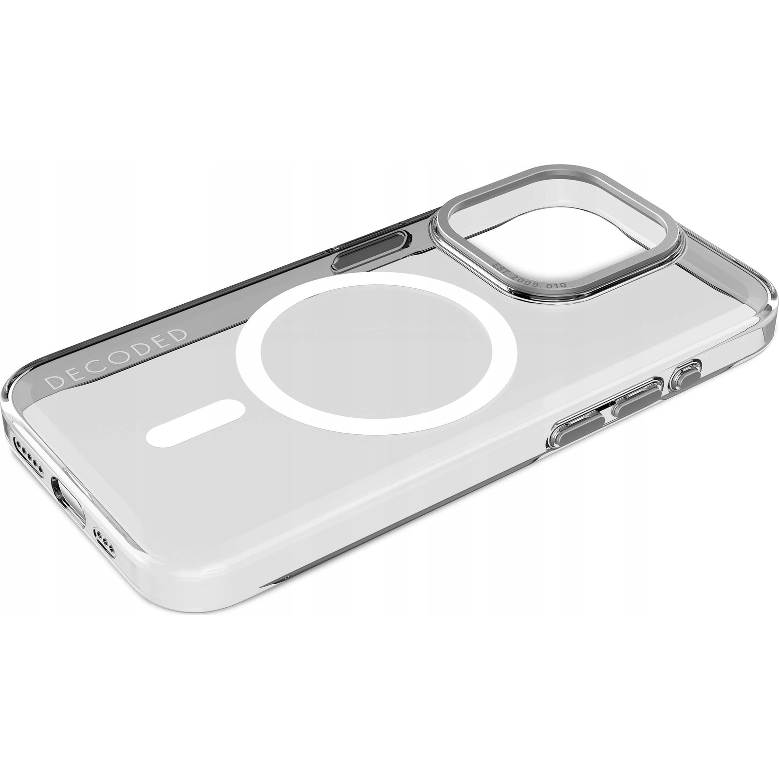 Decoded iPhone 15 Pro Max Hátlapvédő tok - Átlátszó (8720593010799)