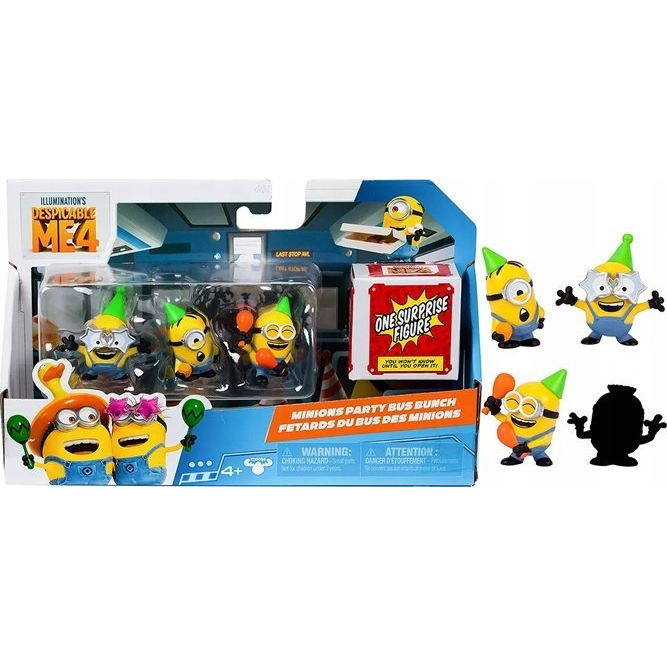 Moose Toys Despicable Me 4 - AVL Squad 4-pack (20324)