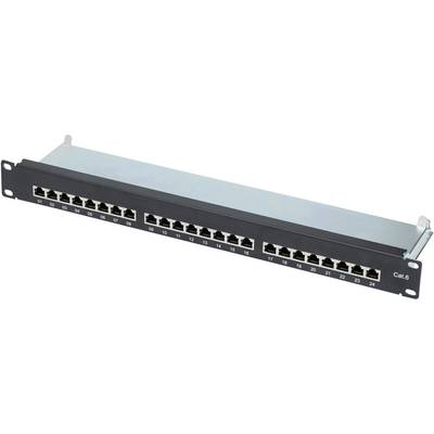 24 portos patch panel, CAT 6, renkforce (RF-4277937)