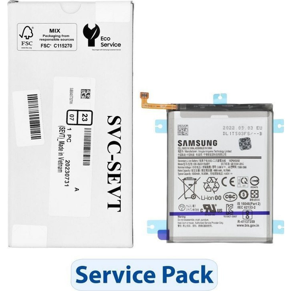 Akkumulátor Gyári ServicePack HQ-50SD Samsung Galaxy A14 4G A145F GH81-23539A
