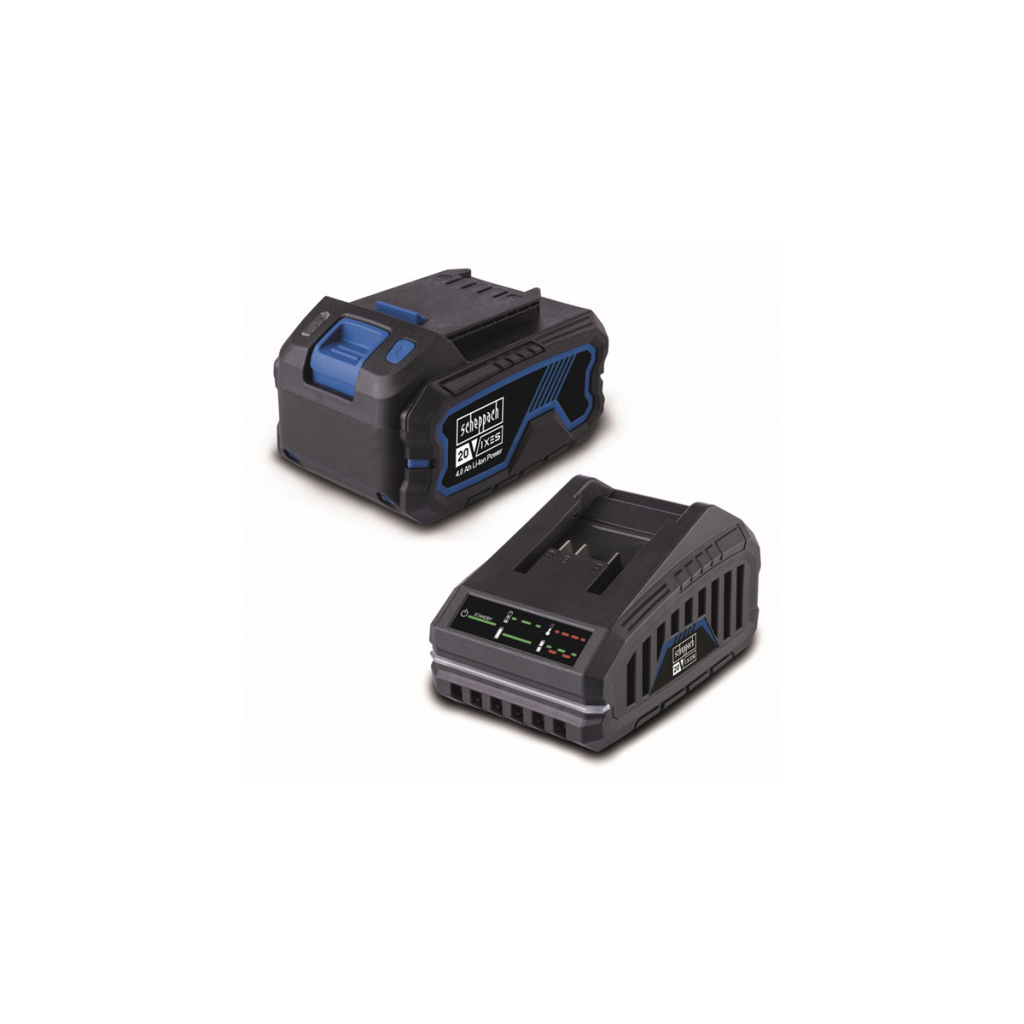 Scheppach SBSK4.0 - IXES 20V Akkumulátor 4000mAh + Töltő (7909201721)