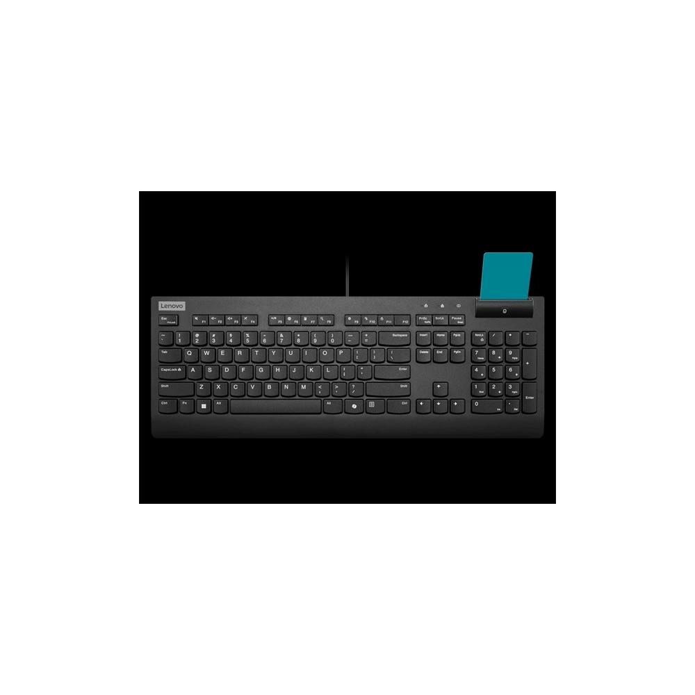 LENOVO Vezetékes Billentyűzet - Smartcard Wired keyboard II - Magyar (4Y41R64702)