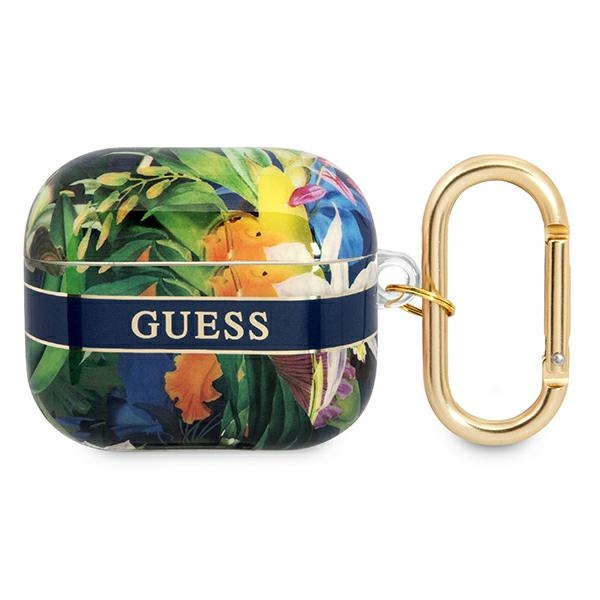 GUESS ETUI AIRPODS 3 GUA3HHFLB ZA SLUŠALKE S PAŠKOM ZA ROŽICE