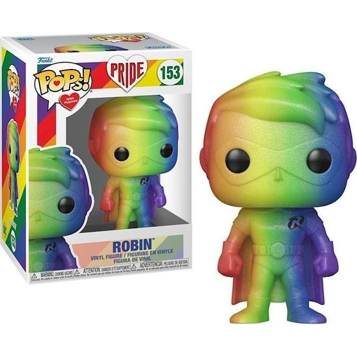 Funko POP! Heroes: DC Pride - Robin (rainbow) figura #153 (65896)