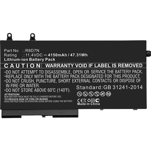 CoreParts MBXDE-BA0243 ricambio per laptop Batteria