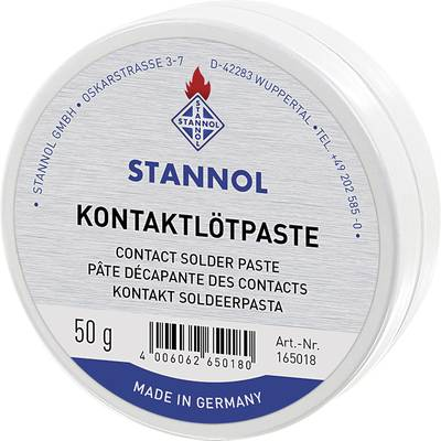 Forrasztópaszta, forrasztó zsír 50g Stannol 165018 F-SW 26 (165018)