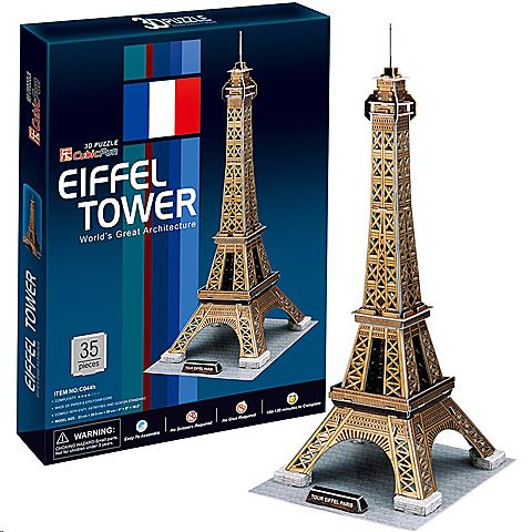 CubicFun Eiffel-torony 3D puzzle 35db (C044H) (C044H)