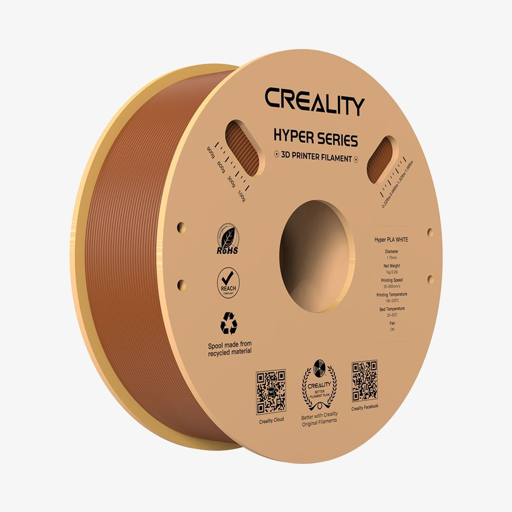 Creality Hyper PLA filament 1.75mm, 1kg barna (3301010382) (3301010382)