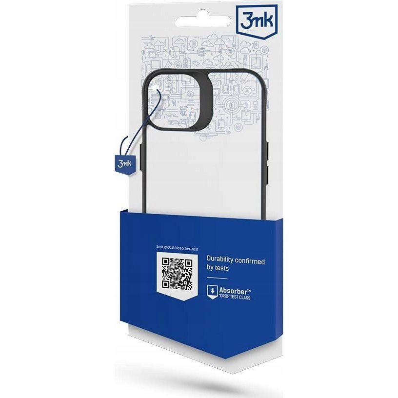 3mk Satin Armor Case+ átlátszó, TPU és PC anyagú telefontok Apple iPhone 16 Plus (5903108586542)