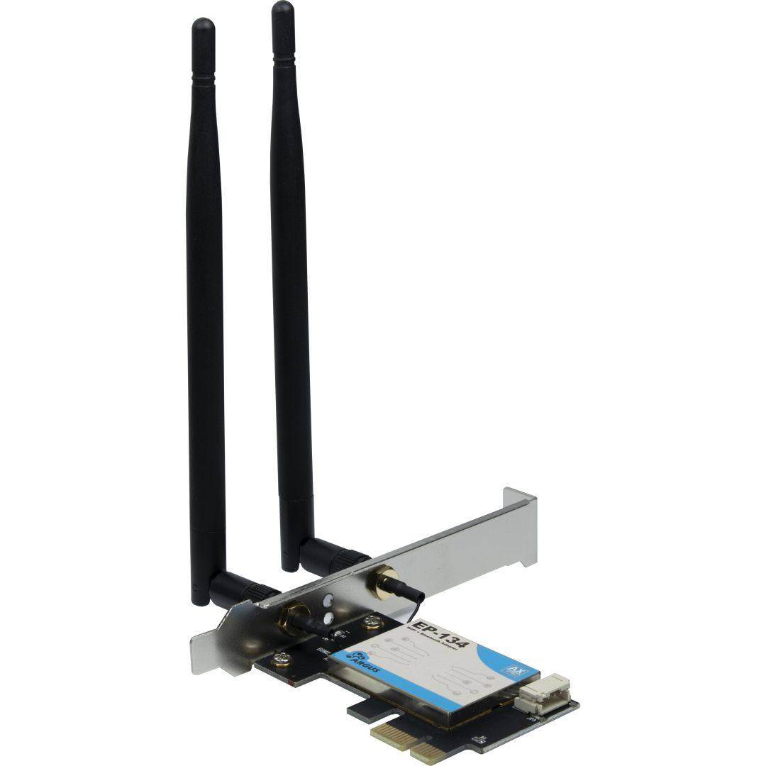 Inter-Tech EP-134 Wi-Fi 6 Wireless PCIe Adapter (88883059)