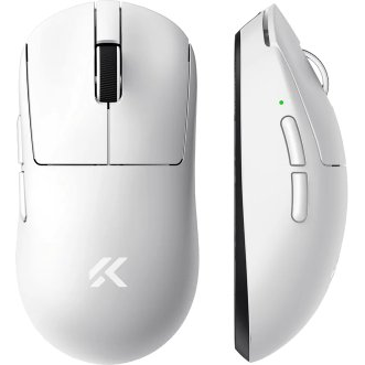 MCHOSE A7 V2 Ultra Wireless Gaming Egér Fehér (MC-A7V2-6)