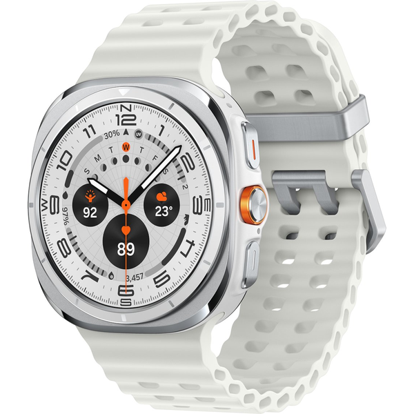 Samsung Galaxy Watch Ultra 3,81 см (1.5") AMOLED 47 мм Цифров 480 x 480 пиксела Тъчскрийн 4G Бяла Wi-Fi GPS (сателитен)