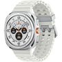 Samsung Galaxy Watch Ultra 3,81 см (1.5") AMOLED 47 мм Цифров 480 x 480 пиксела Тъчскрийн 4G Бяла Wi-Fi GPS (сателитен)