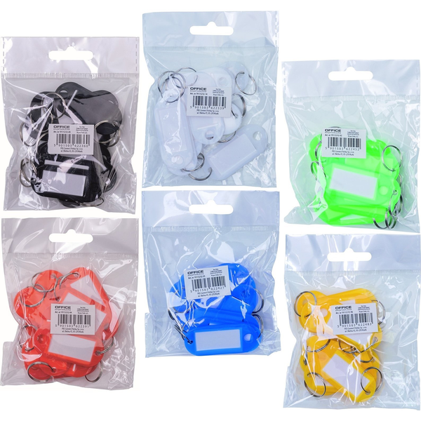  Office Products Zawieszki na klucze Office Products czerwone (10), CZERWONY