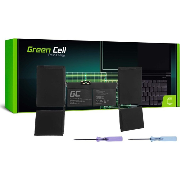 Green Cell 36616 Laptop Akkumulátor / Akku A1527 Apple MacBook 12 A1534 Early 2015, Early 2016, Mid 2017 AP27WX
